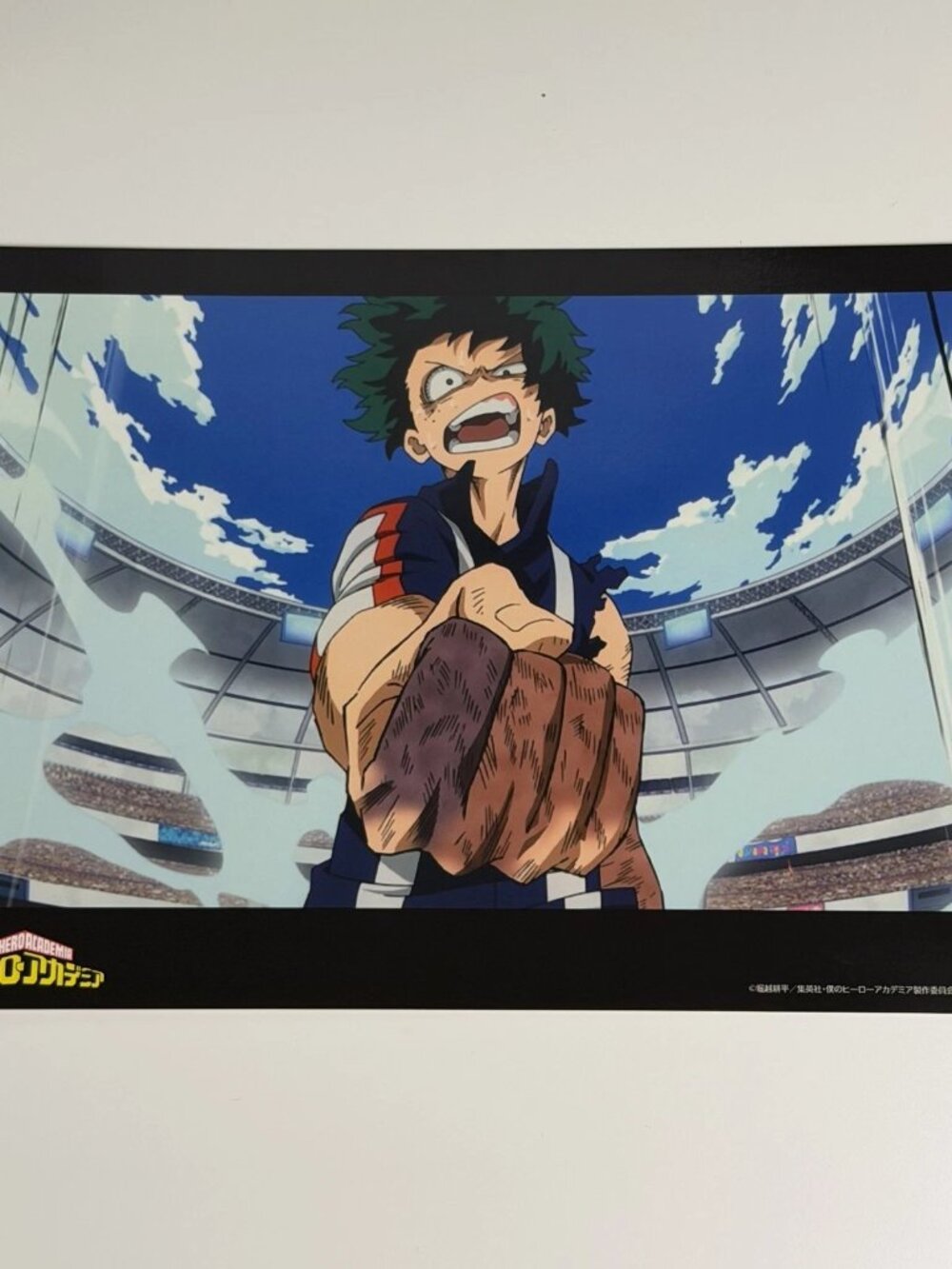My Hero Academia Promotional Anime Manga A4 Sz Paper Poster Izuku Midoriya Deku